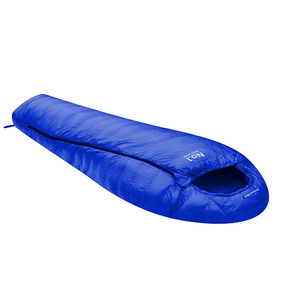 Winter Sleeping Bags For Adults Cold Weather 0~-22 Degree Down Sleeping Bag for Outdoor Champing Hiking Mummy Bag