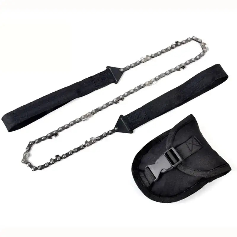 Sierra de alambre portátil de 11 dientes: motosierra de supervivencia para acampar, hacer senderismo y usar como kit de emergencia | BasicSurvivalGear.com