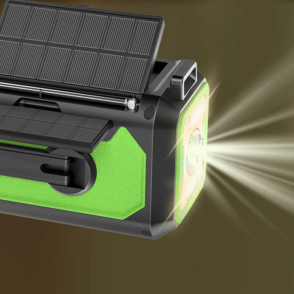 Portable AM/FM Emergency Radio – Battery-Powered Compact Radio for Home, Travel & Preparedness