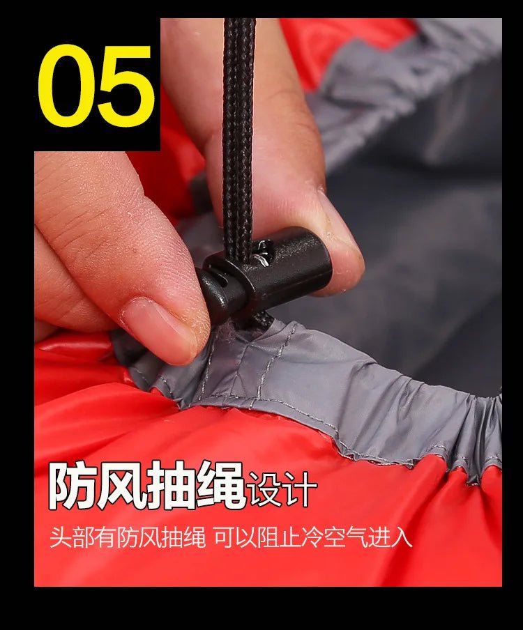 Portable Winter Down Dleeping Bags Ultralight Outdoor Waterproof Warm Goose Down mummy Sleeping Bag For Hiking Camping Equipment - BSG