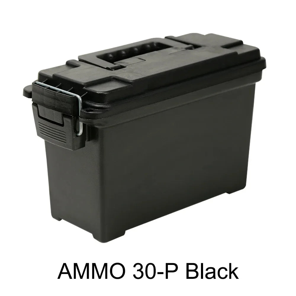 Heavy-Duty Ammo Storage Crate – Polypropylene Survival Gear Box (Model AMMO Series) | BasicSurvivalGear.com