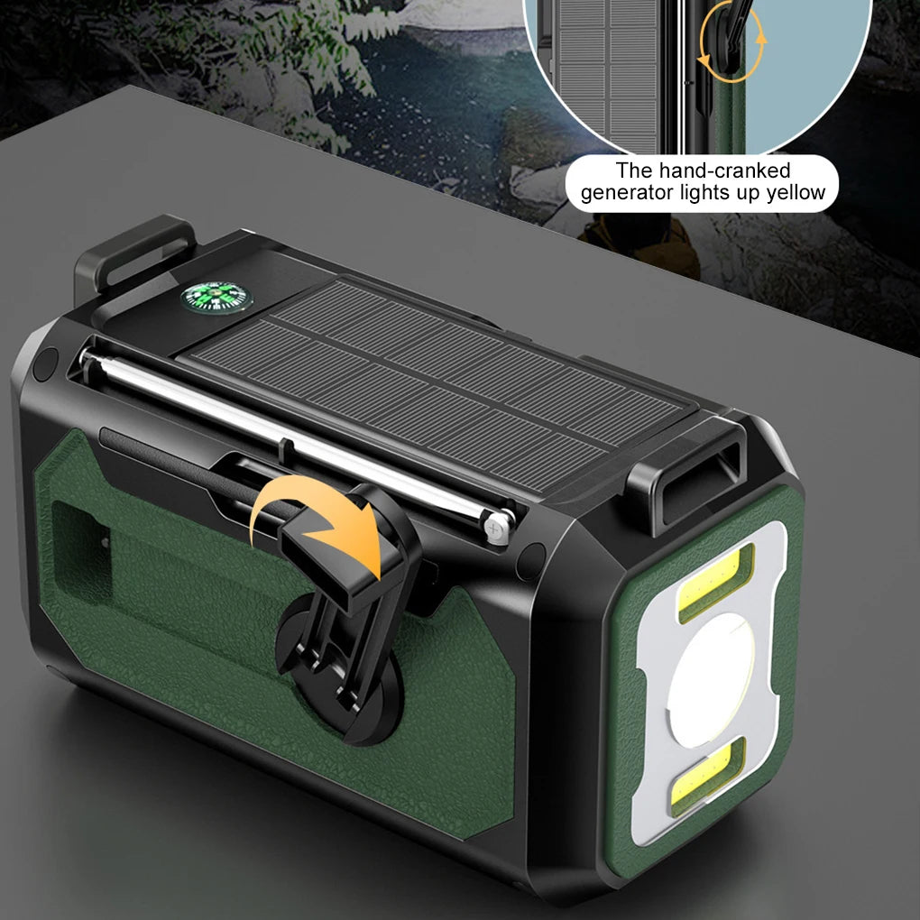 Portable AM/FM Emergency Radio – Battery-Powered Compact Radio for Home, Travel & Preparedness