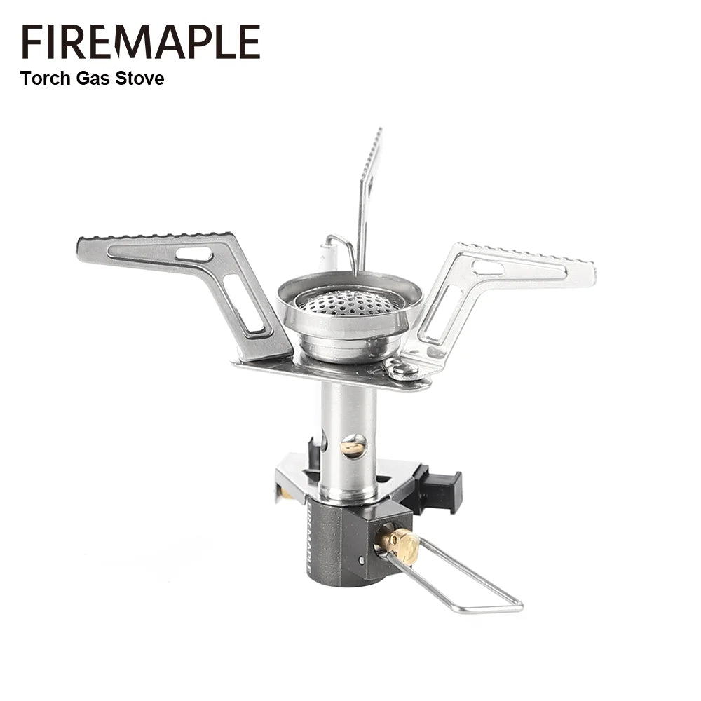 Fire-Maple Torch Gas Stove Ultralight Portable Backpacking Camp Burner with Piezo for Camping Hiking Trekking 7165BTU/h