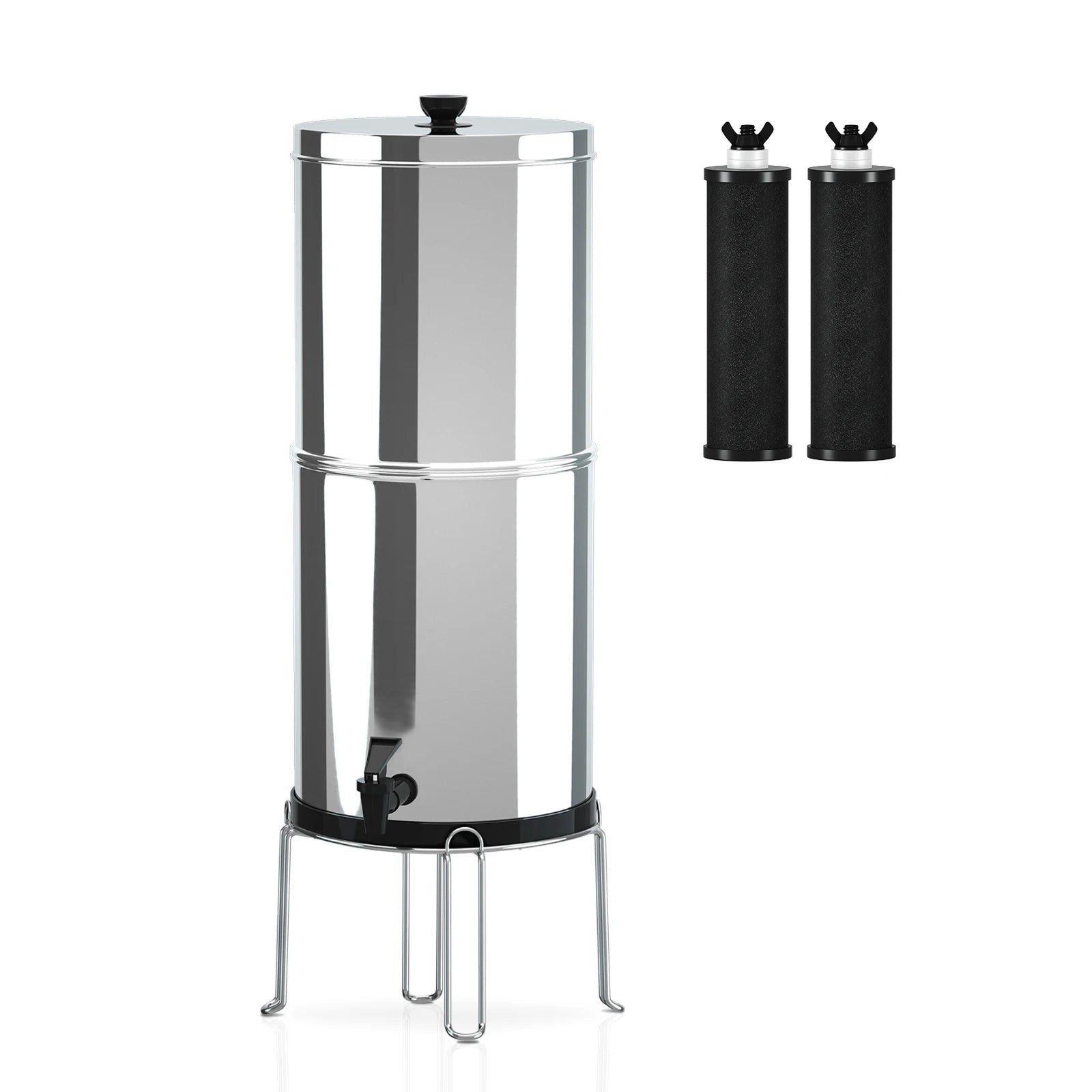 Gravity Water Filter System Water Filtration Bucket for Home Outdoor Camping Hiking Emergency Preparedness - BSG