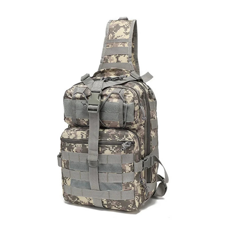 Men’s Tactical Sling Backpack – Waterproof Outdoor Assault Pack