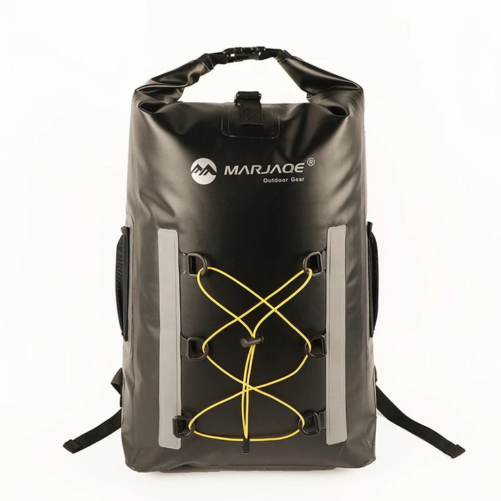 30L Waterproof Dual-Compartment Backpack – Heavy-Duty PVC Outdoor Survival Pack | BasicSurvivalGear.com