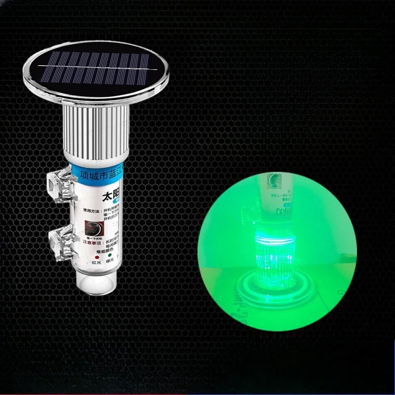 Solar-Powered Emergency Signal Light – IPX7 Waterproof LED Warning Beacon (No Battery Charging Needed) | BasicSurvivalGear.com