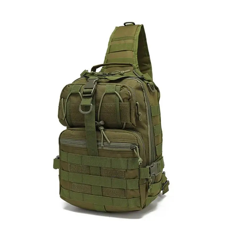 Men’s Tactical Sling Backpack – Waterproof Outdoor Assault Pack