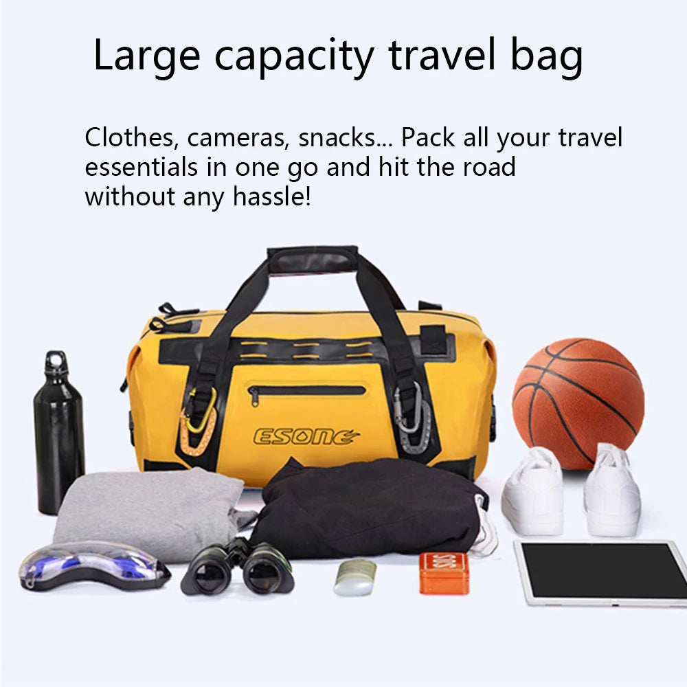 50L Waterproof Travel Duffel Dry Bag – Outdoor Camping & Boating Gear Sack