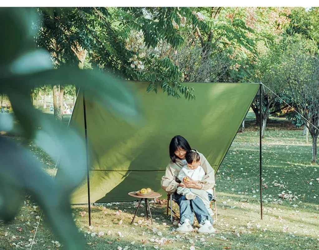 Waterproof Tent Tarp & Sun Shade Shelter – Camping & Outdoor Cover