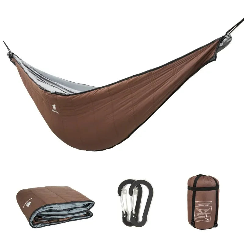 Ultralight Hammock Underquilt – Portable Winter Sleeping Bag & Under Quilt Blanket | BasicSurvivalGear.com