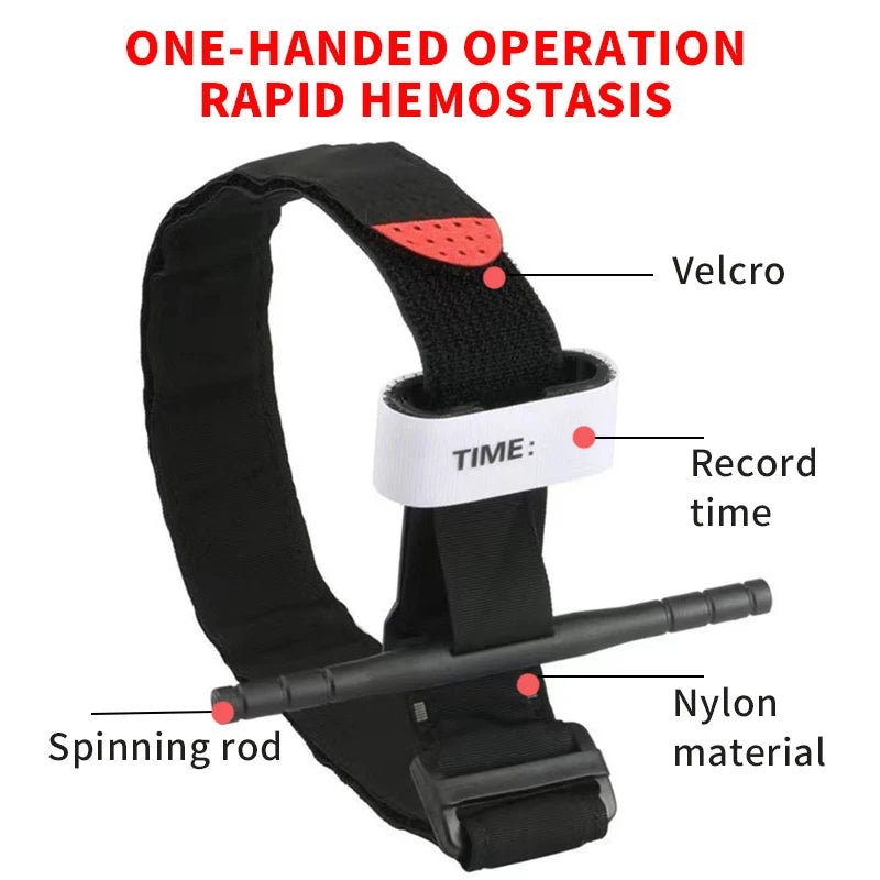 First Aid Kit Tourniquet Molle Survival Set Pouch Nursing Holder Medical Gear Scissors Bag Outdoor spinning Equipment - BSG