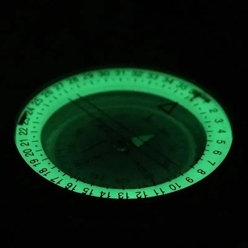 High Precision Compass Professional Outdoor Camping Multifunctional Military Green Precise Geological Tactical Compass - BSG