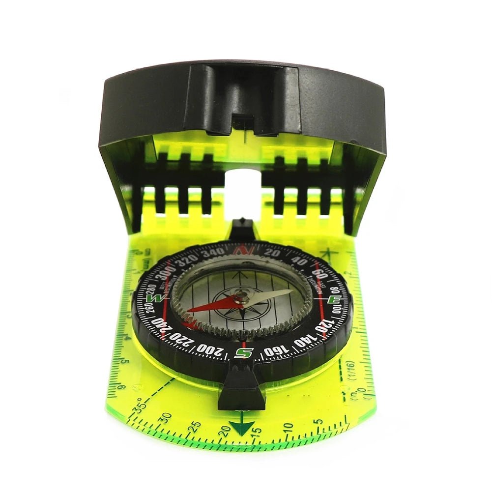 Waterproof Compass Outdoor Gadget Sports Goniometer Camping Hiking Mountaineering Brand Professional Military Army Metal Sight - BSG