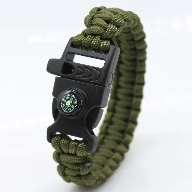 Paracord Bracelet - Multi-Functional Braided Bracelet, 7-Strand Paracord Outdoor Survival Emergency Wrist Cord/Bracelet