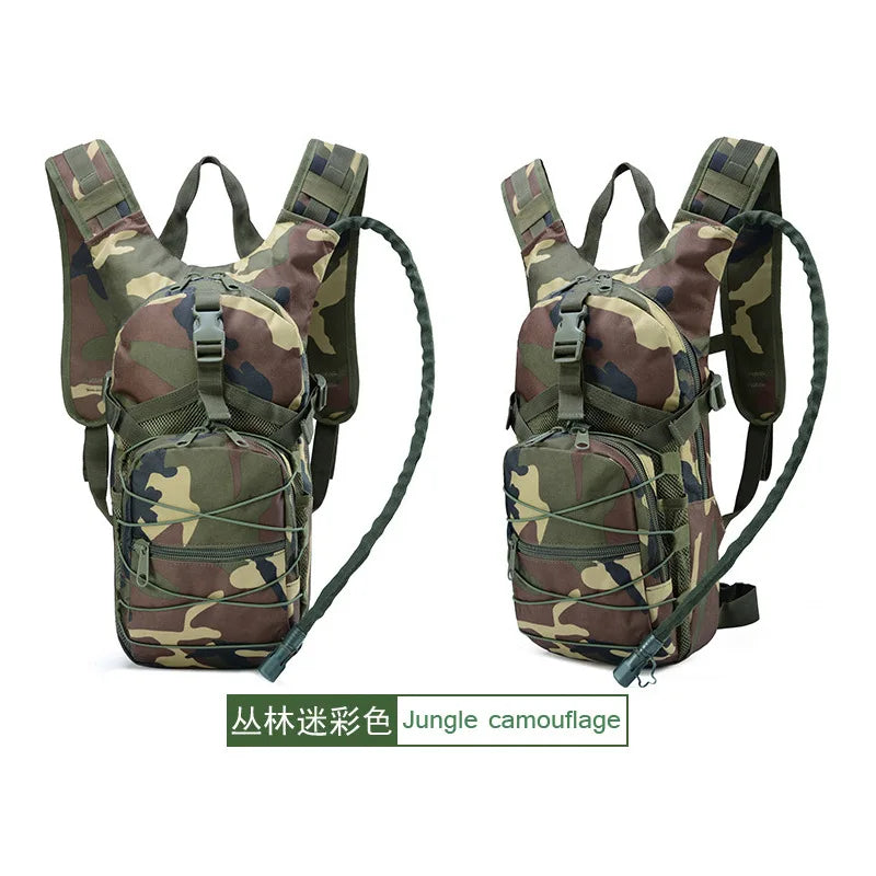 Lightweight Tactical Hydration Backpack – Nylon Survival Daypack (20–35L)