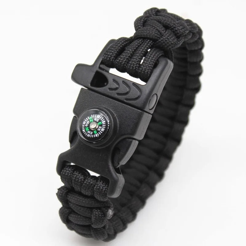 Paracord Bracelet - Multi-Functional Braided Bracelet, 7-Strand Paracord Outdoor Survival Emergency Wrist Cord/Bracelet