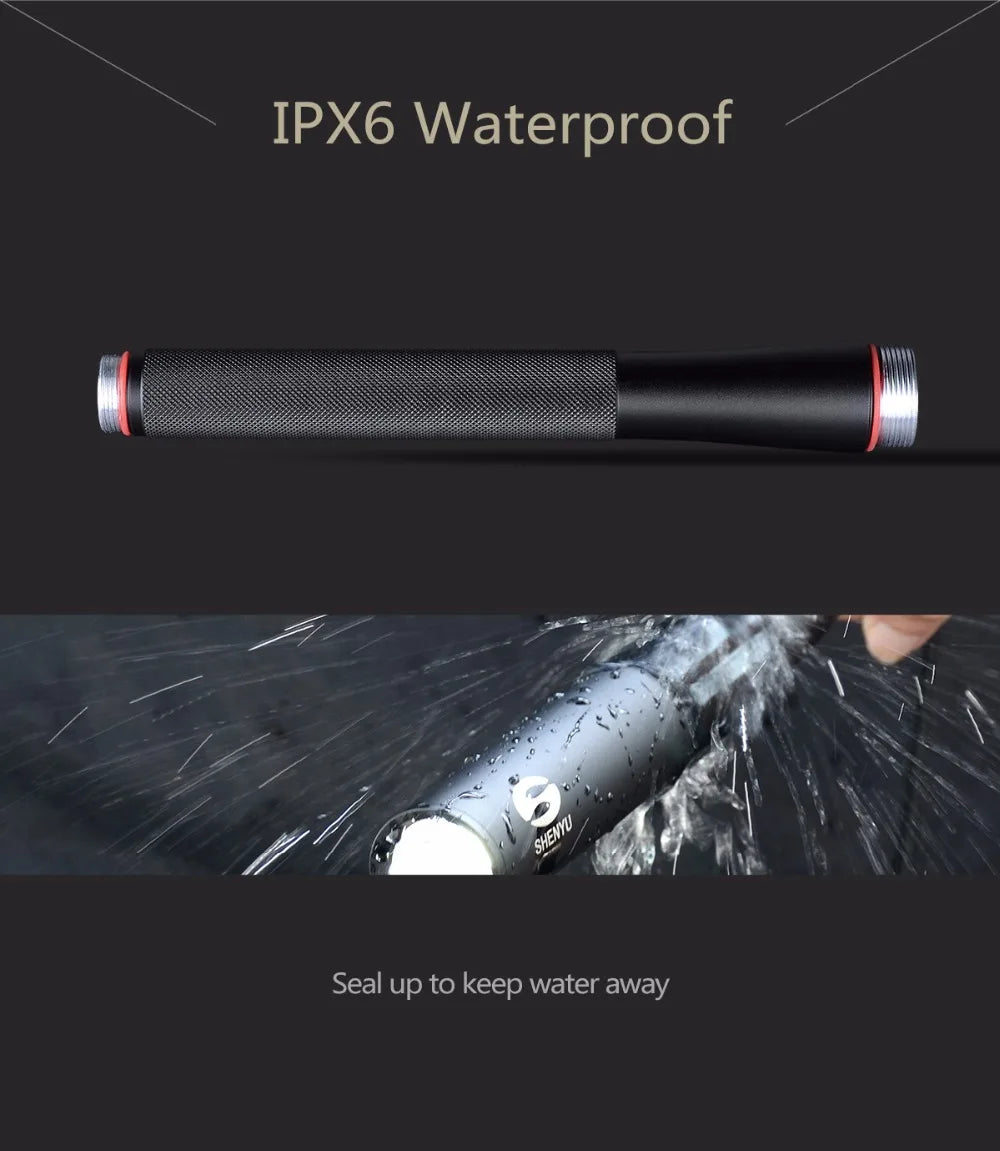 Ultra Bright Self Defense Baseball Bat Flashlight Stick Outdoor Emergency Personal Defense Torch Anti Riot Equipment Supplies