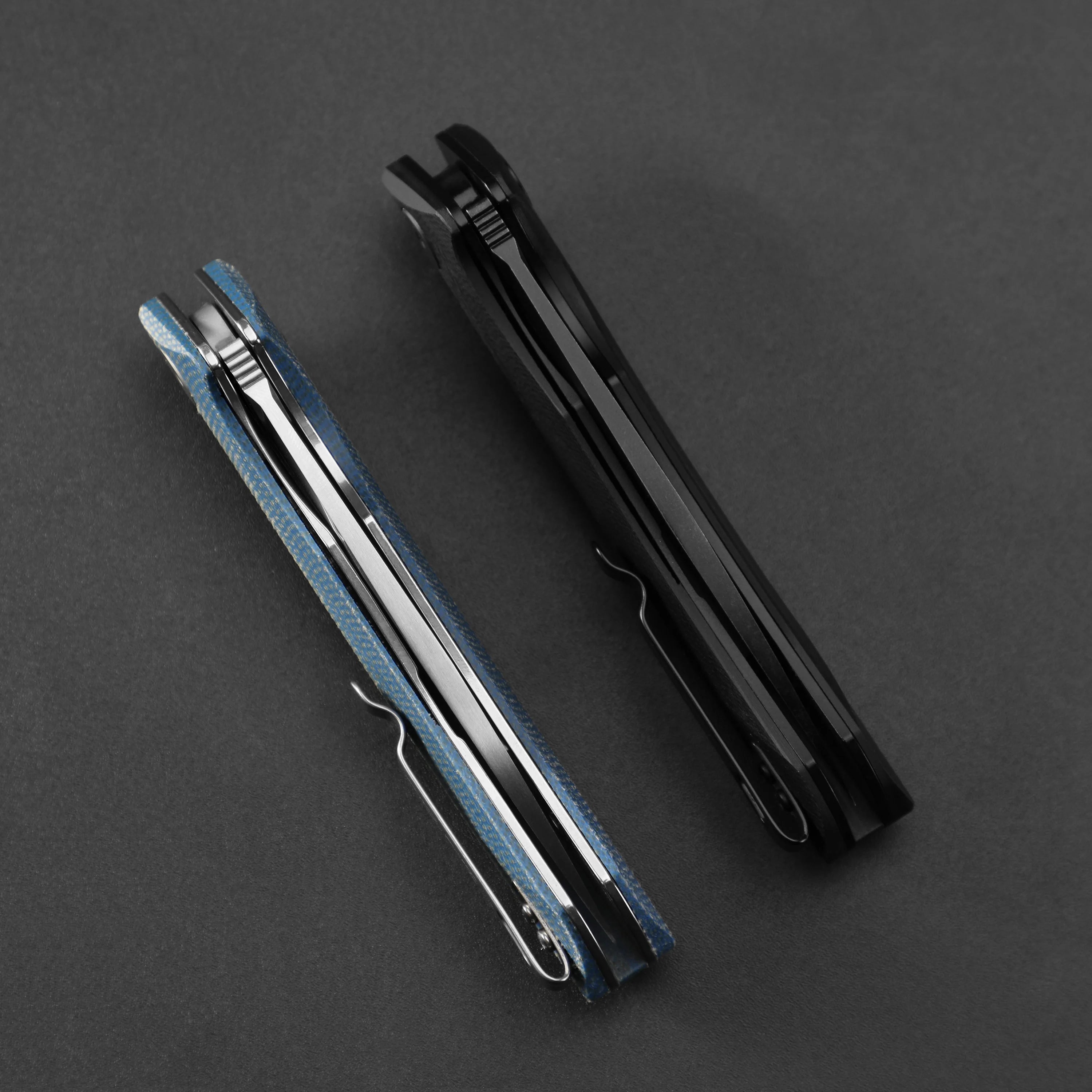 Petrified Fish PF838 Folding Knife Jackknife D2 Steel Outdoor Camping Hunting Hiking EDC Tool Ball Bearing G10 Handle Knives - BSG