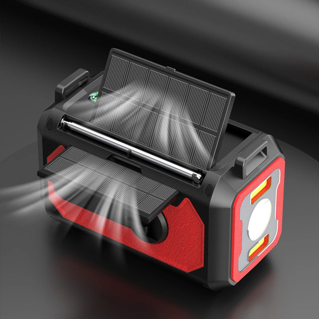 Portable AM/FM Emergency Radio – Battery-Powered Compact Radio for Home, Travel & Preparedness