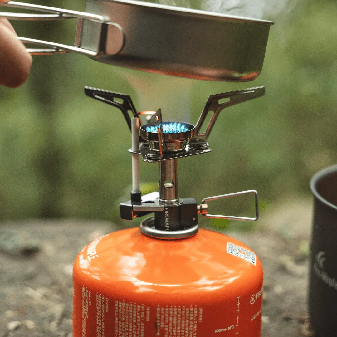 Estufa de gas Fire-Maple Torch, ultraligera, portátil, para mochileros, con quemador piezoeléctrico para acampar, senderismo, trekking, 7165 BTU/h