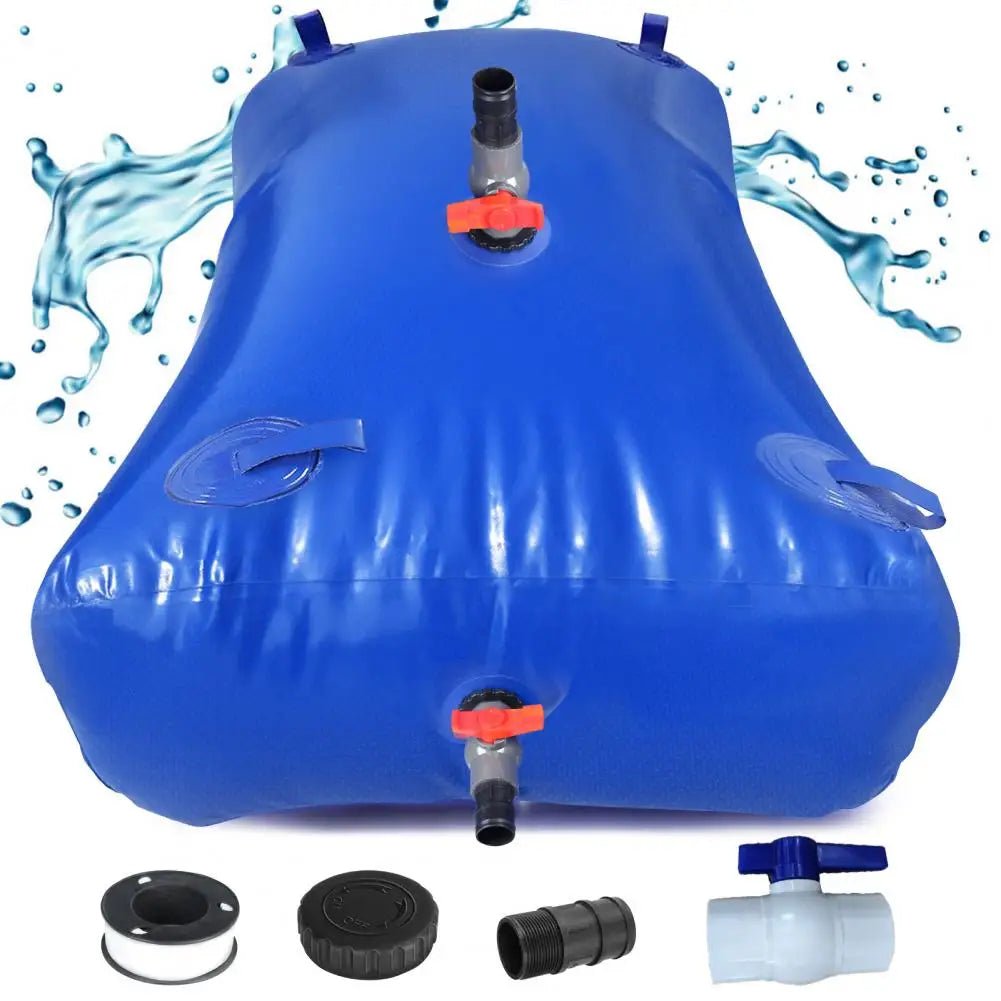 Large Capacity Water Storage Bladder 1000L Foldable Portable Water Tank Camping Garden Drought Resistance Collapsible - BSG