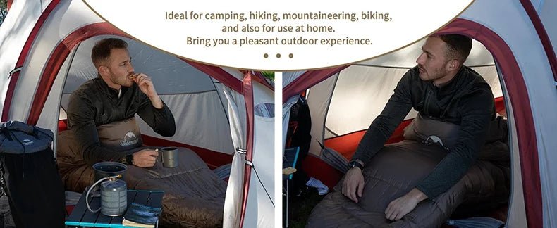 Naturehike Mummy Sleeping Bags MJ300/MJ600 Cotton Camping Adults Sleeping Bag Ultra Winter Warm Mummy Sleeping Bag Indoor - BSG