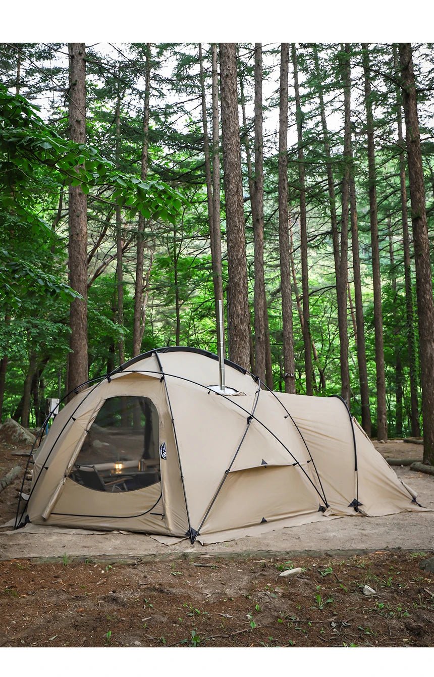 MOBI GARDEN Camping Tent Commander Dome Tent Shelter Waterproof Windproof Ultra - light 70D Nylon 160/185/245CM - BSG