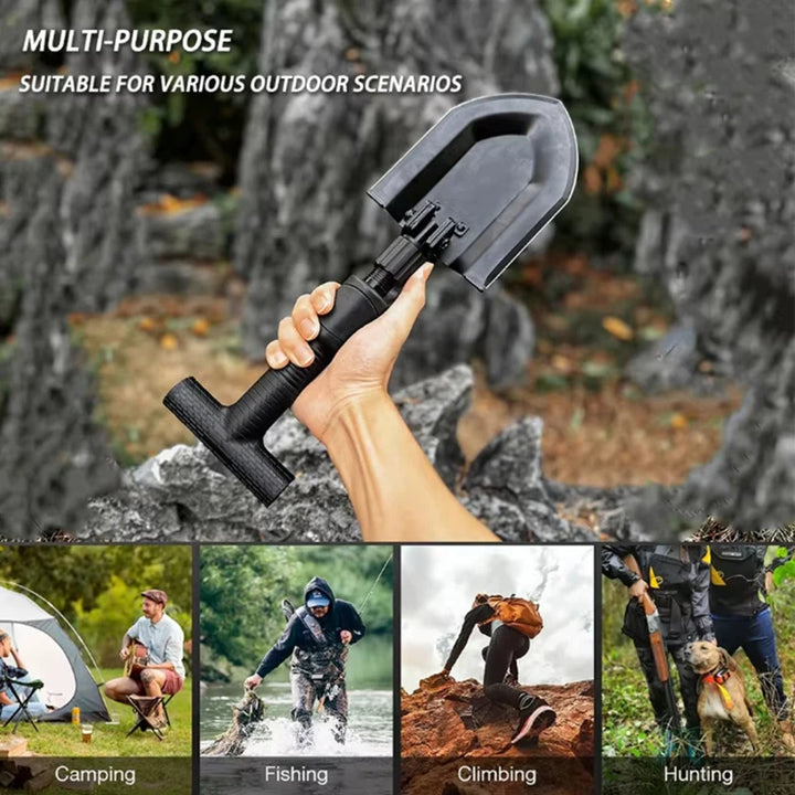 Multifunctional Folding Telescopic Entrenching Shovel