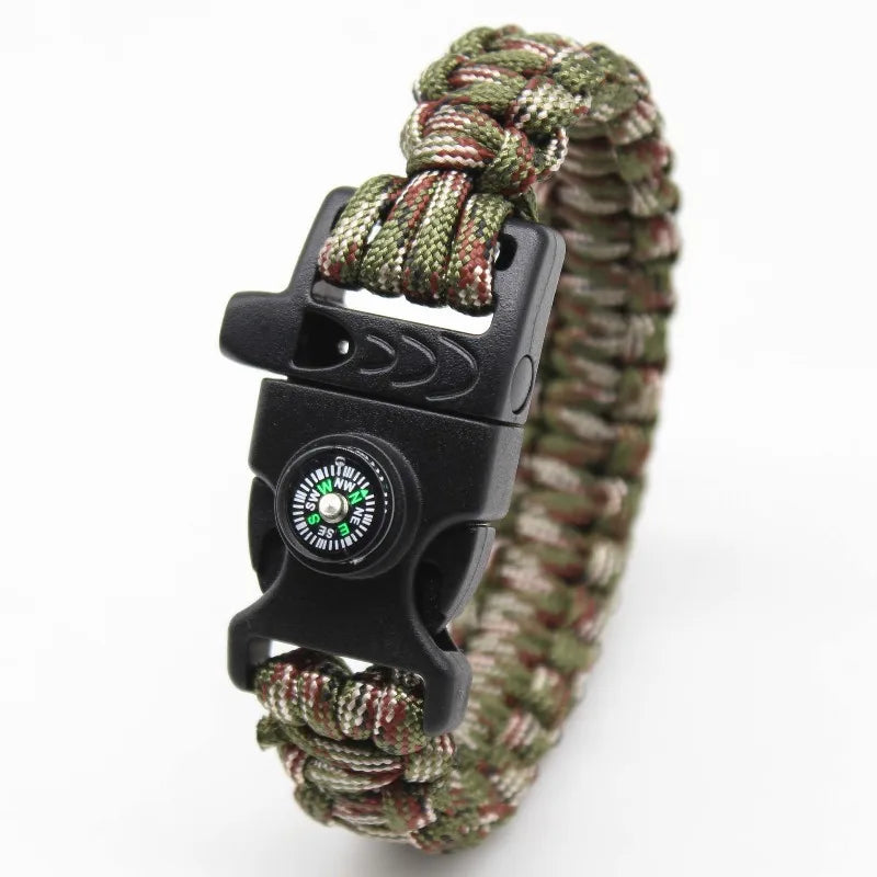 Paracord Bracelet - Multi-Functional Braided Bracelet, 7-Strand Paracord Outdoor Survival Emergency Wrist Cord/Bracelet