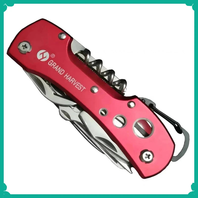 11-in-1 Multitool Folding Survival Knife – Outdoor Camping & Hunting Gear