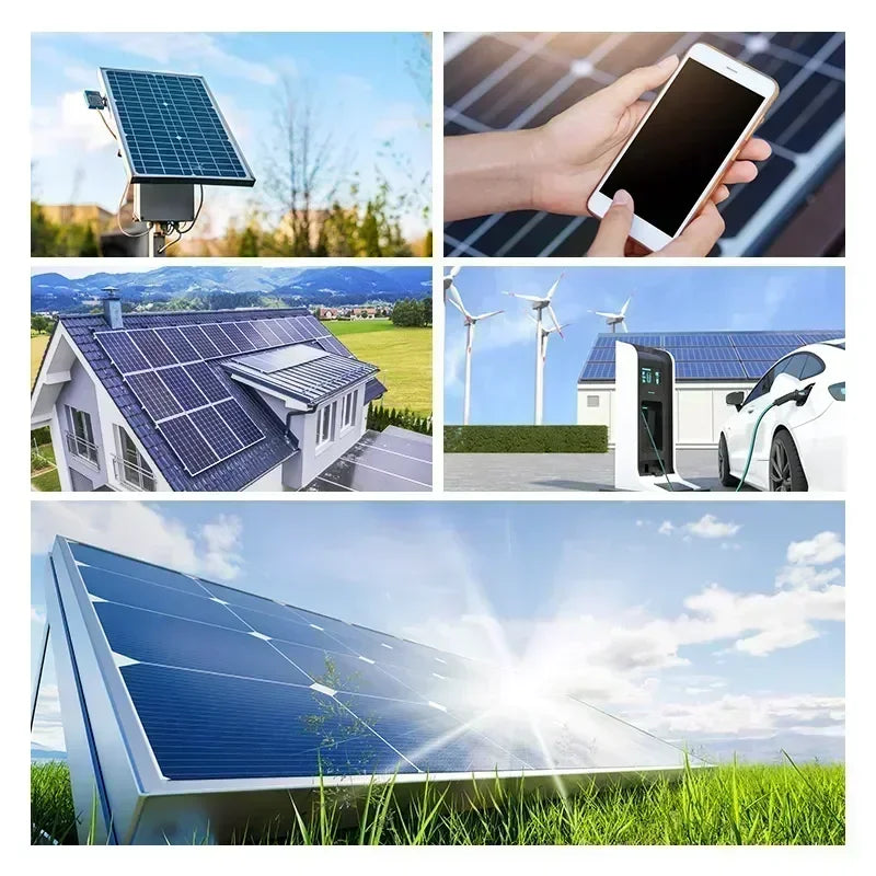 25W-100W  Foldable Waterproof USB Solar Charger  for Cell Phone Tablet Portable Outdoor Camping Emergency Power Supply EESBAO