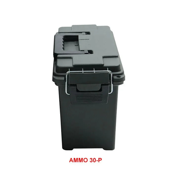 Heavy-Duty Ammo Storage Crate – Polypropylene Survival Gear Box (Model AMMO Series) | BasicSurvivalGear.com