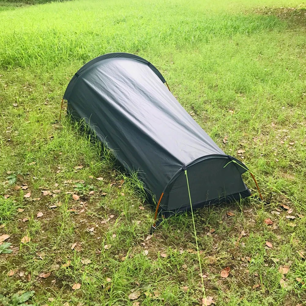 Backpacking Tent Outdoor Hiking Camping Sleeping Bag Tent Waterproof Lightweight Single Person Tent - BSG