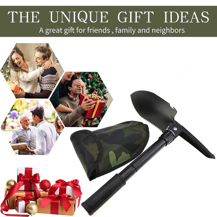 Outdoor Folding Garden & Camping Shovel Multitool