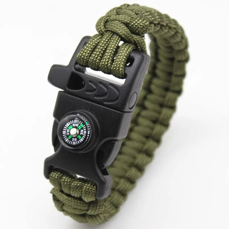 Paracord Bracelet - Multi-Functional Braided Bracelet, 7-Strand Paracord Outdoor Survival Emergency Wrist Cord/Bracelet