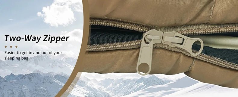 Naturehike Mummy Sleeping Bags MJ300/MJ600 Cotton Camping Adults Sleeping Bag Ultra Winter Warm Mummy Sleeping Bag Indoor - BSG