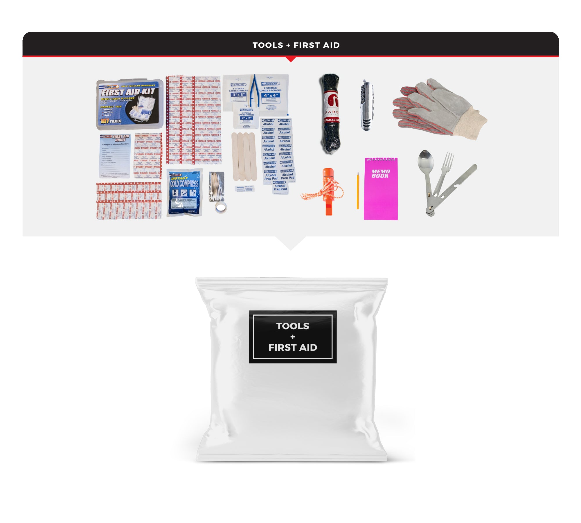 Elite Bug Out Bag, Rolling Bag