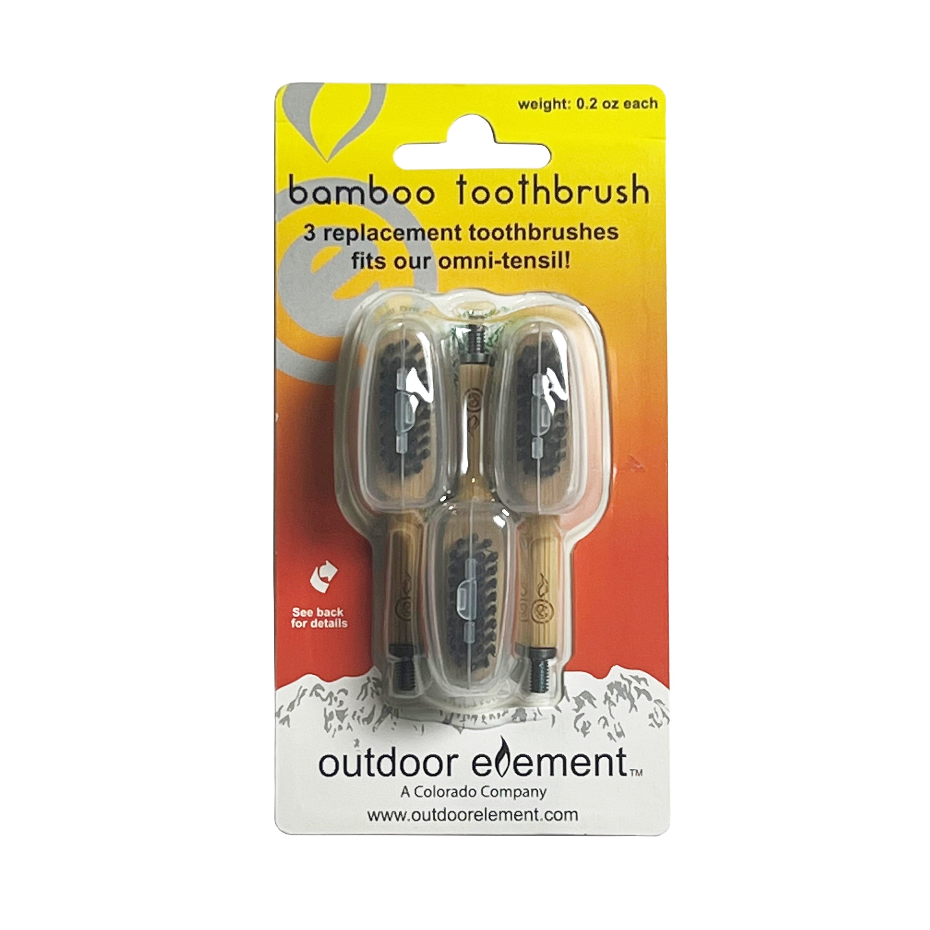 Toothbrush Replacement Heads 3pk, Omni - Tensil - BSG
