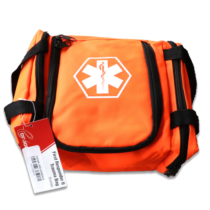 80 Piece First Responder Kit / Jump Bag - Orange
