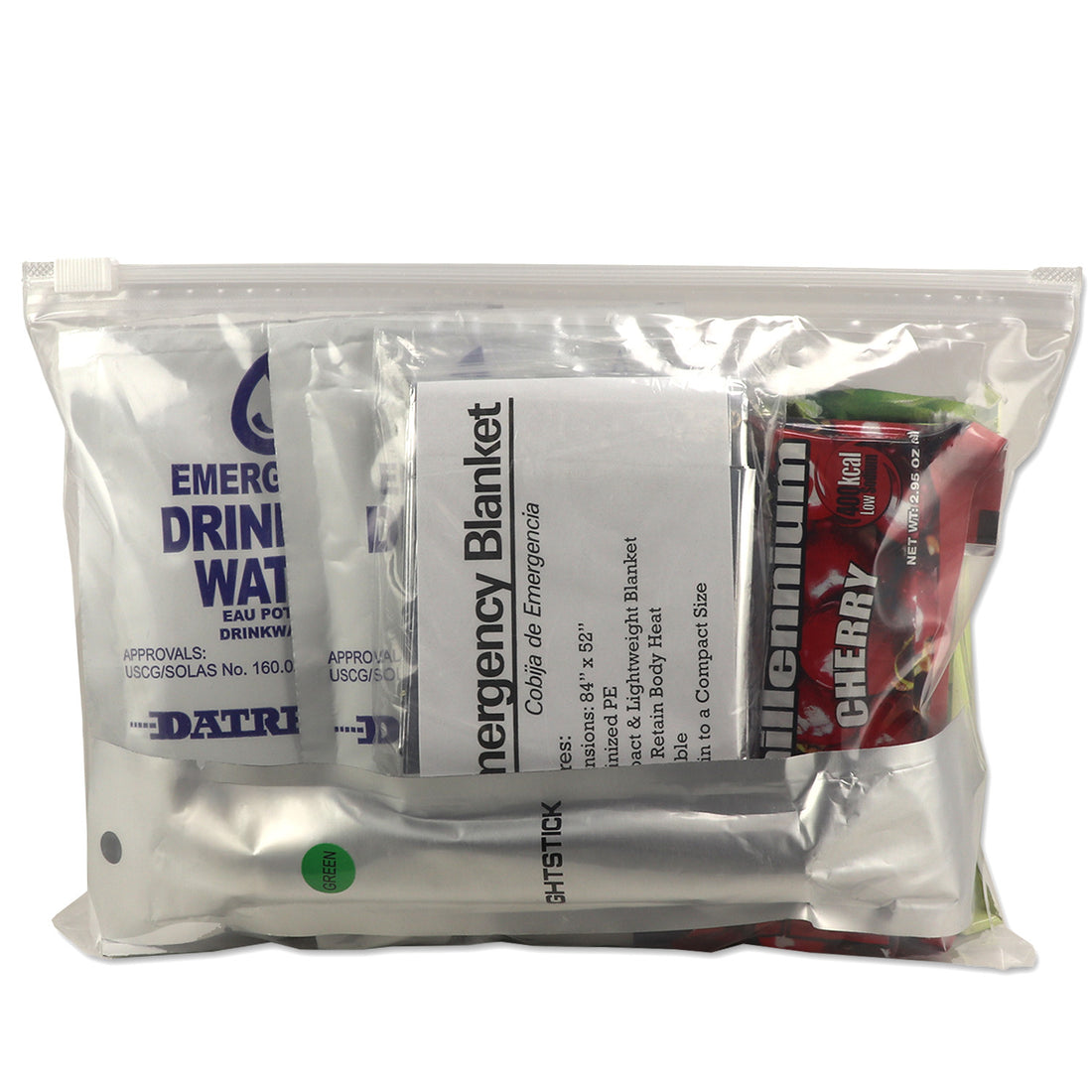 1 Day Quick Grab Kit in Resealable Bag