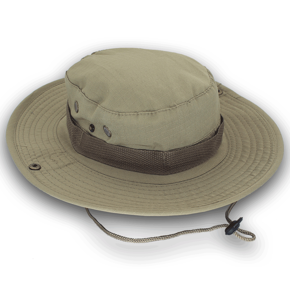 Military Wide - Brim Boonie Bucket Hat – Ripstop, Vented (XG - BH1) - BSG