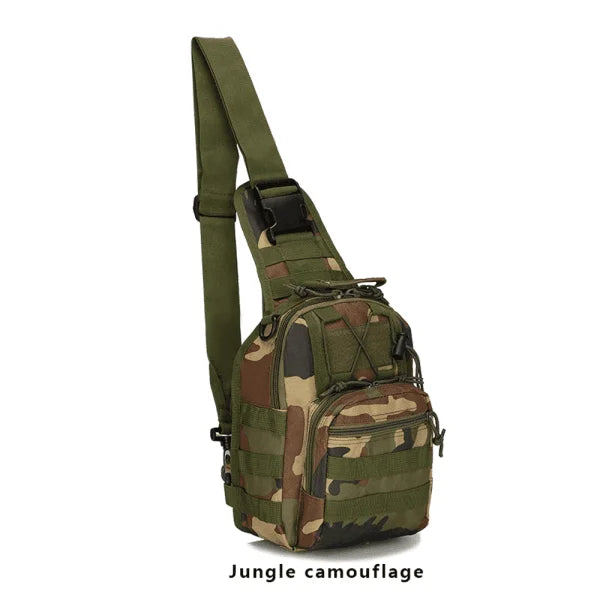 OD green MOLLE sling chest pack compact 5 liter