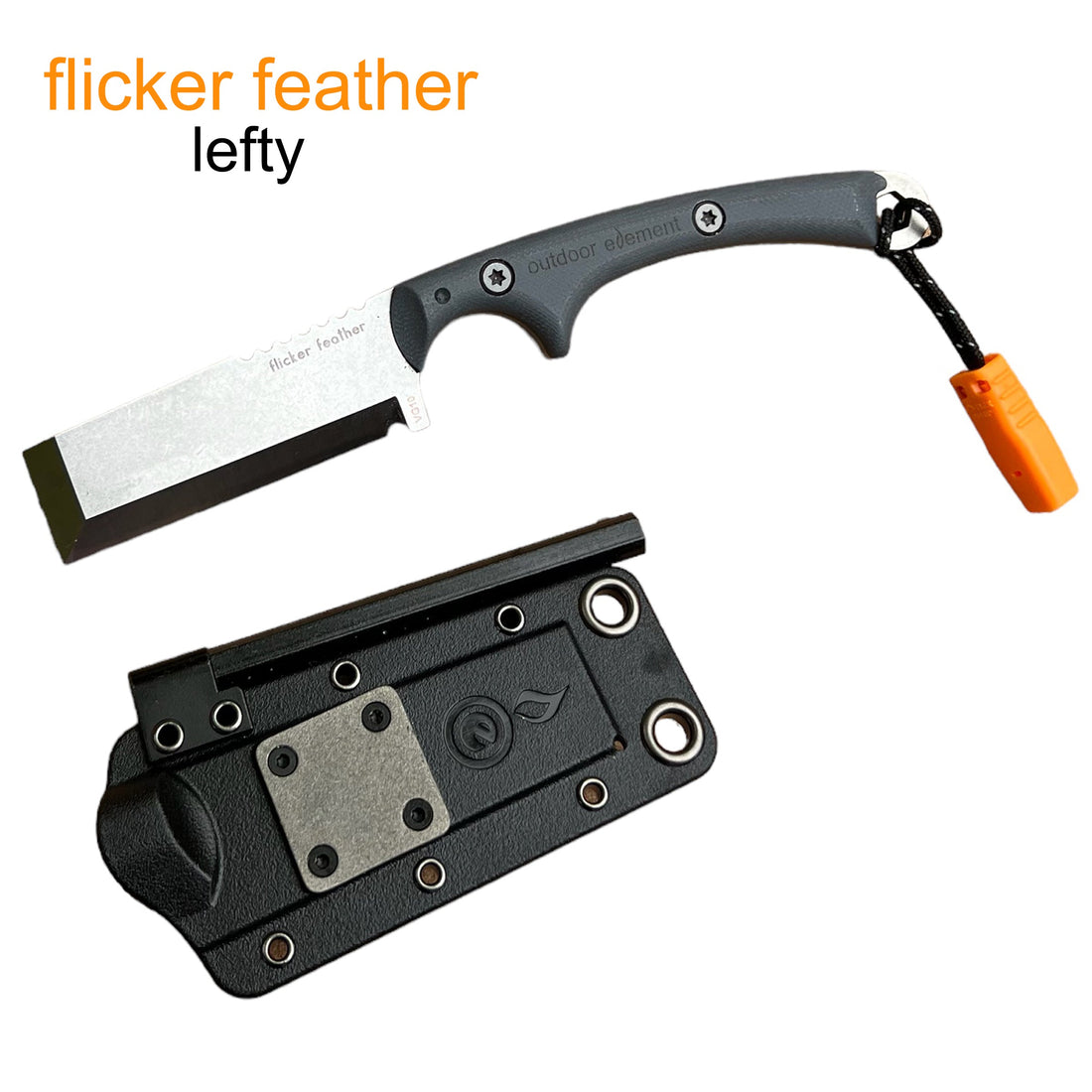 Flicker Feather Survival EDC Chisel Blade - BSG