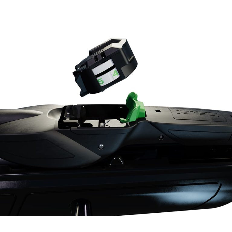 Close view of the horizontal inertia-fed 10X GEN3i magazine loading system on the Gamo air rifle