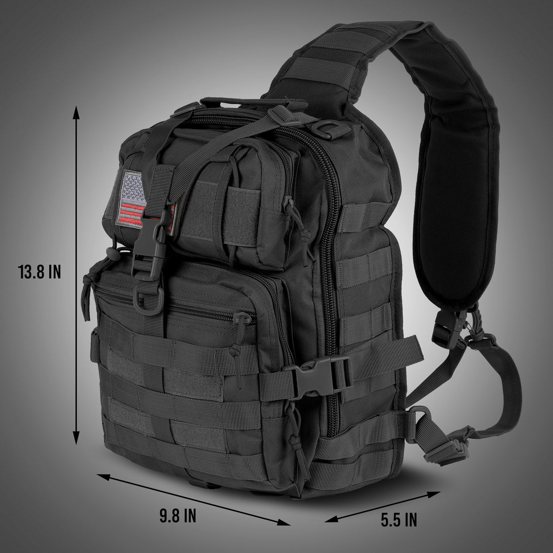 EDC Range Bag – Pistol Sling Backpack – 14L - BSG