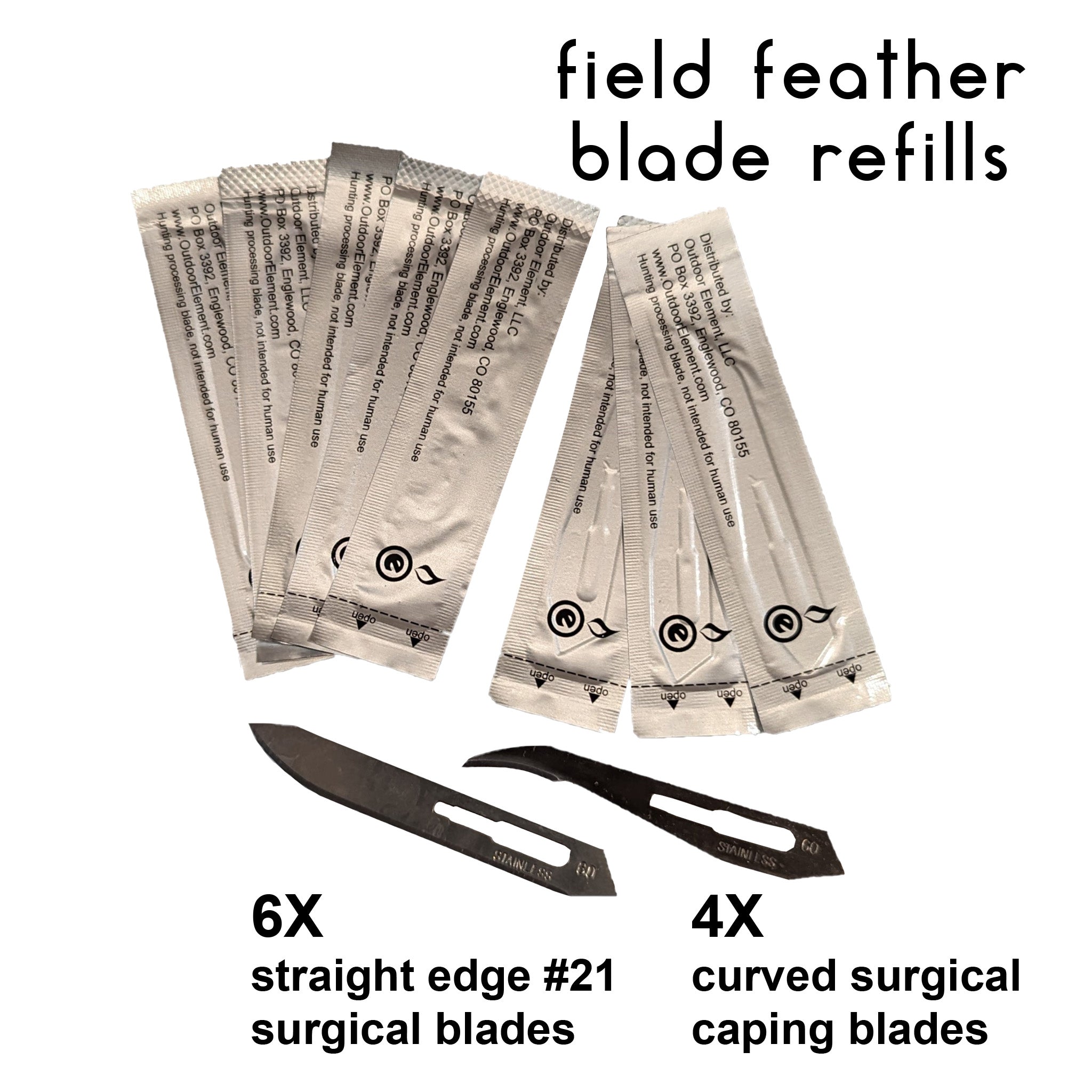 Hunting Surgical Blade Replacements 10pk - BSG