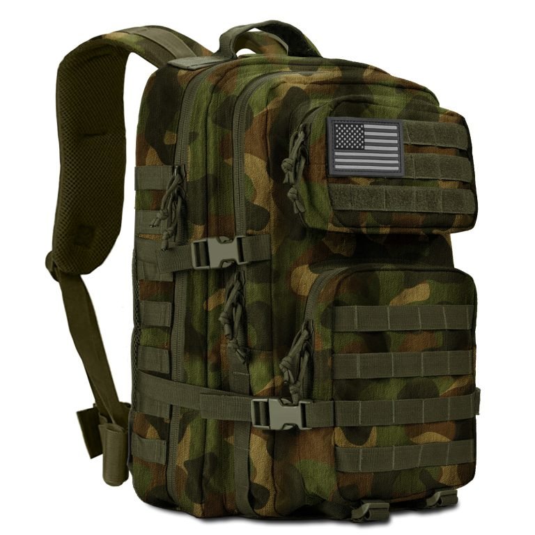 Men’s MOLLE Military Tactical Backpack – 45L - BSG