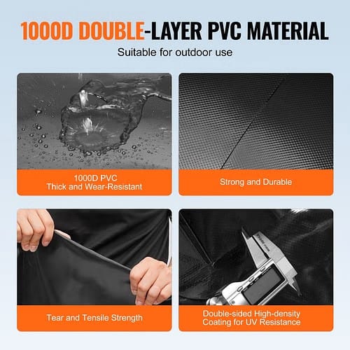 Thick 1000D double-layer PVC construction details